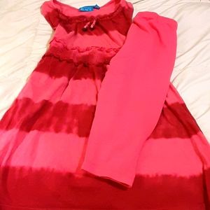 Dress and capri leggings